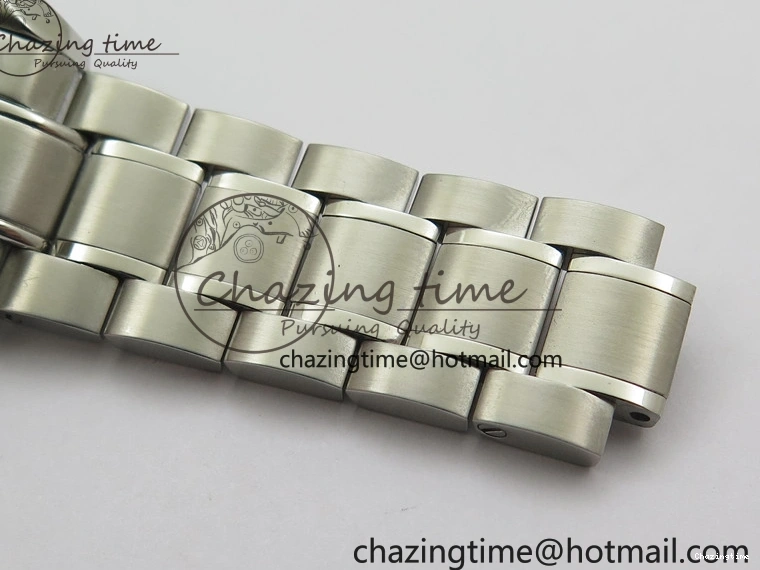 0207 Elegant Speedmaster Racing Master SS HRF 1:1 Best Edition White Dial on SS Bracelet A 7864